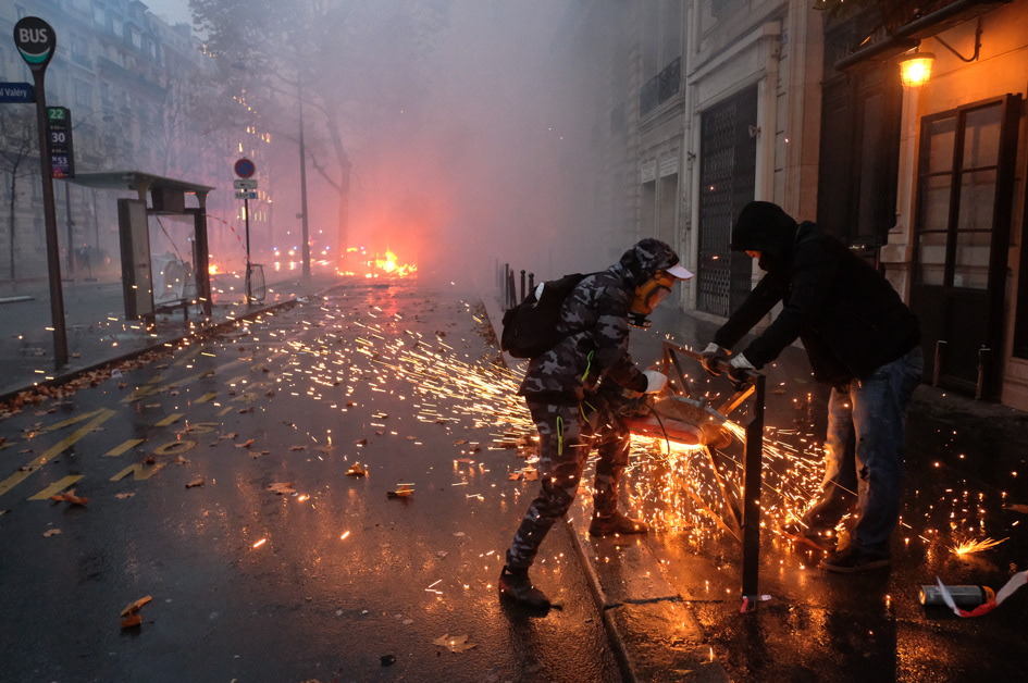 Gilets Jaunes protest, Paris 2019